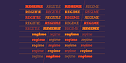 Regime, a Slab Serif Font by Barnbrook Fonts (Thumbnail 2 of 7)
