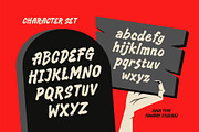 Morvesh, a Blackletter Font by graphicook (Thumbnail 3 of 10)
