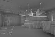 Hall Lobby Interior, an Architecture 3D Model by 3DNUTS (Thumbnail 9 of 11)