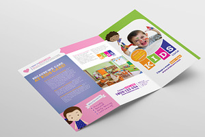 Trifold After School Care Template