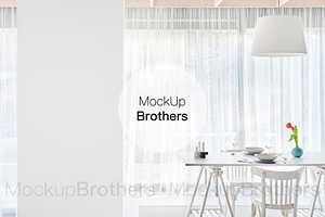 Dining room mockup mock up 26