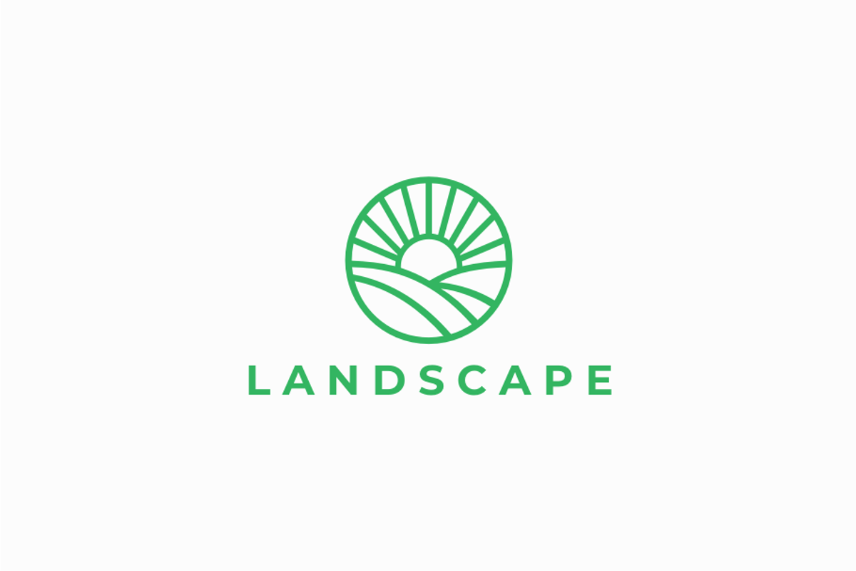 Landscape Logo template, a Branding & Logo Template by yopie (Photo 1 of 3)