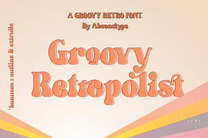 Groovy Retropolist - Absonstype