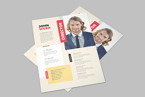 Resume CV Template 23