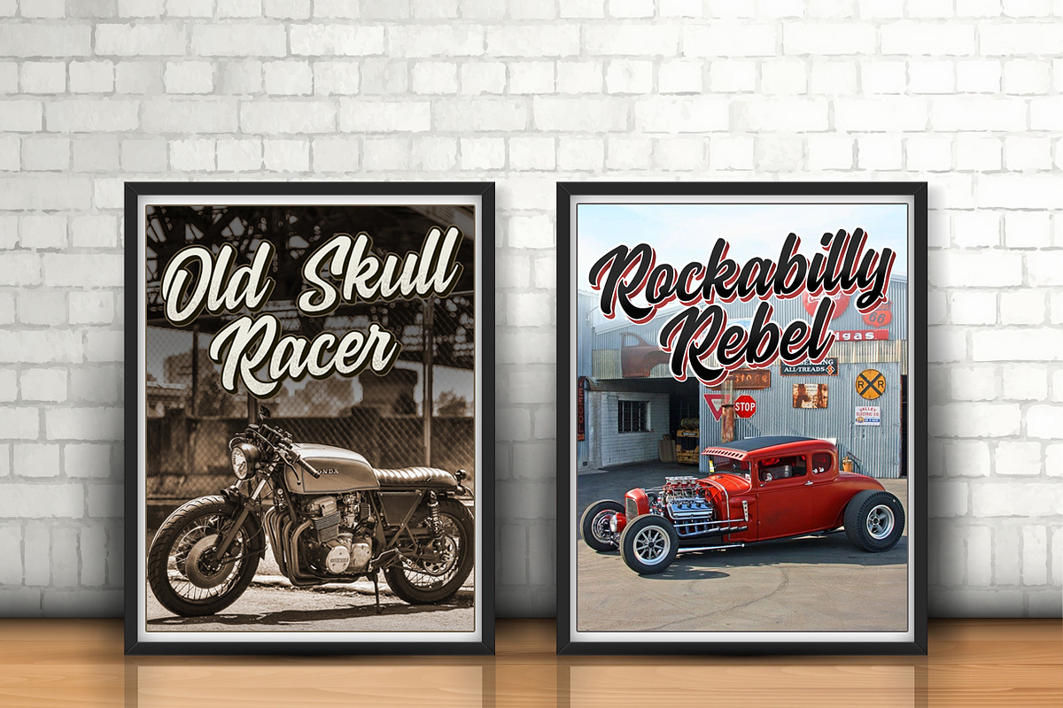 Rockaboy with 4 Style, a Script Font by Blankids Studio (Photo 4 of 10)