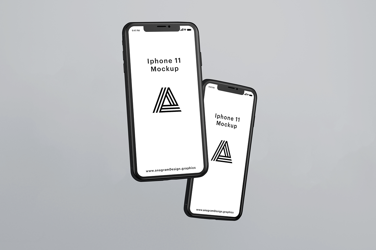 Iphone 11 mockup, an iPhone Mockup by AnagramDesign (Photo 8 of 8)