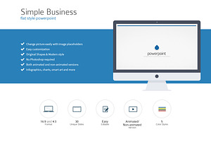 Simple Flat Style PowerPoint