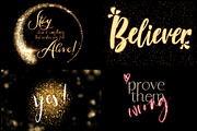 Procreate Glitter Brushes, a Brush Add-On by Elenbushe (Thumbnail 3 of 12)