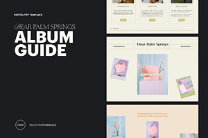 Retro | Album Guide PDF, a Templates & Theme by Studio Leelou