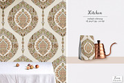 Mahika Damask Pattern & Motifs, a Pattern Graphic by Zeesi Design Garden (Thumbnail 7 of 11)