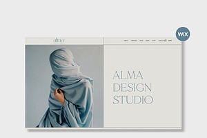 ALMA Wix Services Website Theme