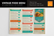 Food Menus Bundle 9, a Brochure Template by Luuqas Design (Thumbnail 3 of 5)