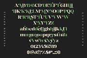 Hearthen Royale, a Serif Font by Rastype (Thumbnail 4 of 10)