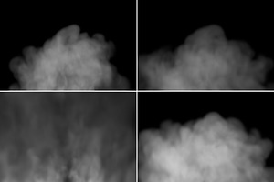 Smoke & Fog Overlays - 20 JPG