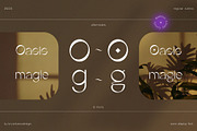 Mofela - Modern Display Font, a Sans Serif Font by StudioinBry (Thumbnail 9 of 15)