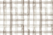 Watercolor plaid in light taupe, a Pattern Graphic by Anya-D (Thumbnail 4 of 9)
