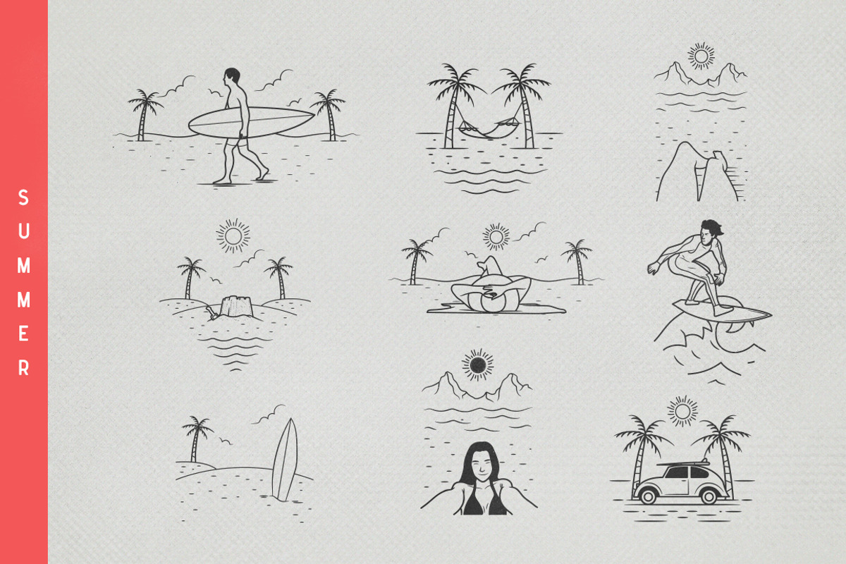 100+ PREMIUM HANDDRAWN ADVENTURE SET, an Object Graphic by Vibesteam (Photo 12 of 13)