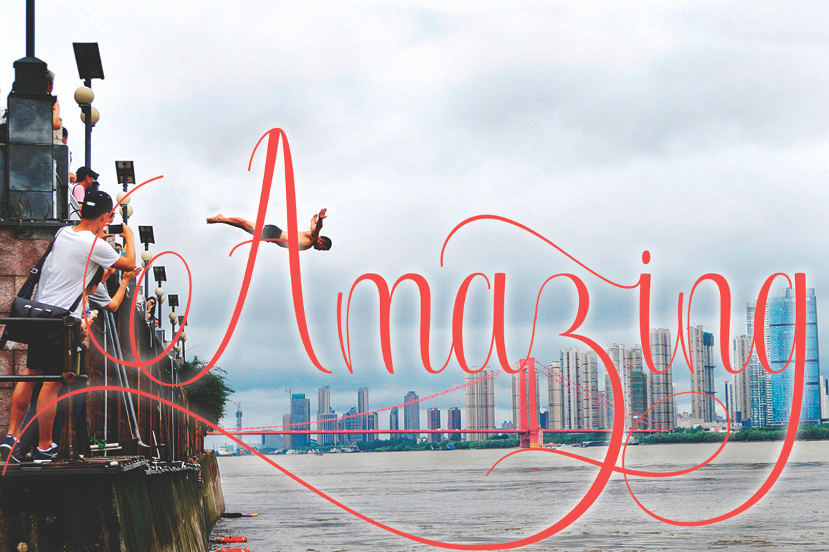 Beruntung, a Script Font by NaldyStudio (Photo 9 of 9)