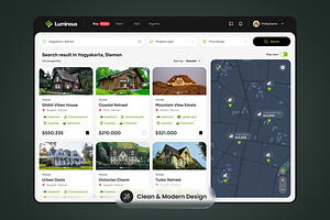 Luminous - Real Estate Dashboard