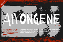 Aiyongene Playful Handwritten Font