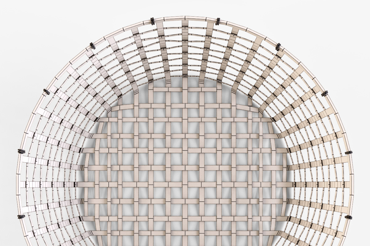 Wicker Basket Ikea Gaddis d50, an Object 3D Model by Markelos (Photo 7 of 8)