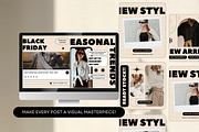 120 Fashion Instagram Template, a Social Media Template by Branding Victory STD (Thumbnail 9 of 10)