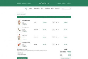 WomenUp Fashion Shopping Theme