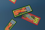 Comedy Show Ticket, a Card Template by graphicook (Thumbnail 3 of 3)