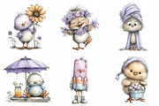 Summer Funny Chick Clipart, an Illustration by Daily.Designs (Thumbnail 3 of 8)