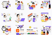 Freelance and Remote Worker, an Illustration by orenjidesign (Thumbnail 8 of 8)