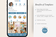 Diverse Beauty Instagram Posts, a Social Media Template by GlamWebDesigns (Thumbnail 2 of 7)