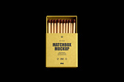 Open Matchbox Mockup, a Product Mockup by Design Squad (Thumbnail 1 of 4)