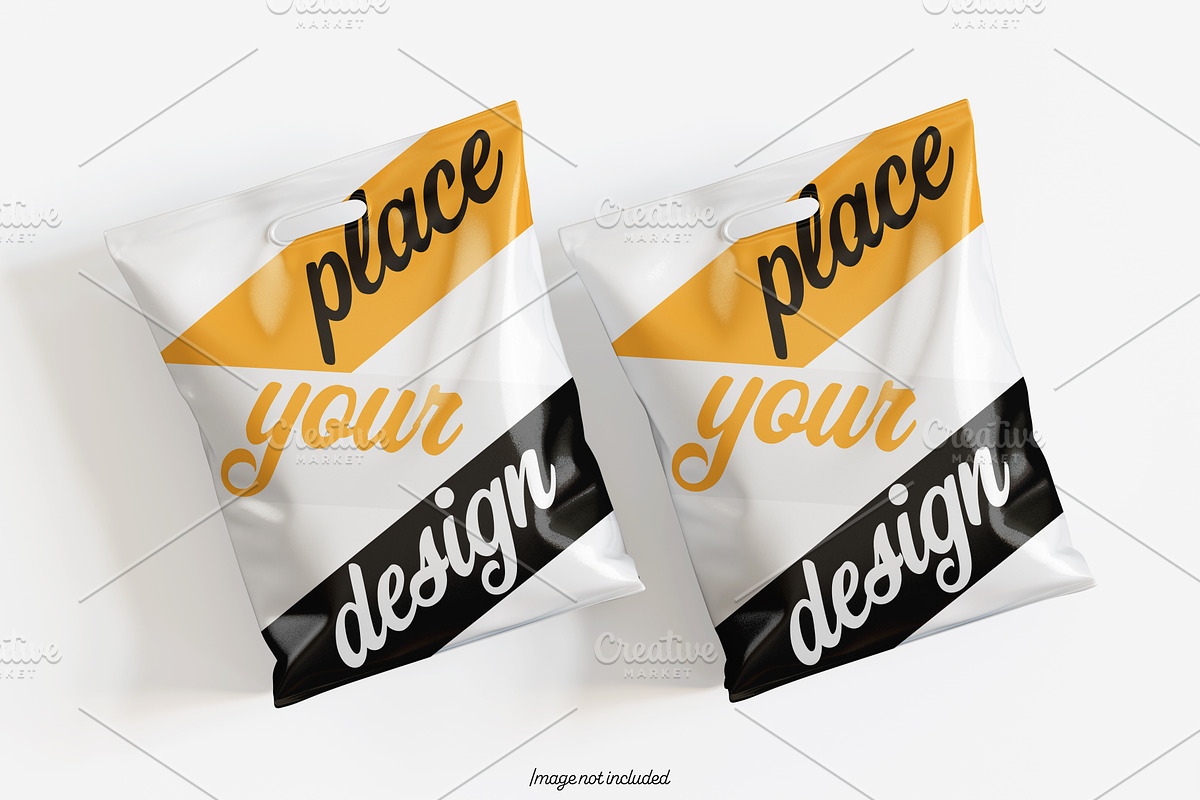 Paper bag white color mockup bundles, a Packaging Mockup by Ambo Ampeng (Photo 26 of 32)