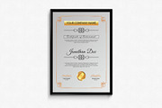 Certificate Template, a Stationery Template by Cristal Pioneer (Thumbnail 1 of 4)