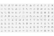 2200 vector sketch icons mega pack, an Outline Icon by Visual Generation (Thumbnail 8 of 21)