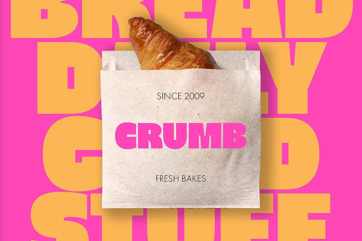 BRUT - Bold Display Sans Serif Font, a Sans Serif Font by BilberryCreates (Photo 9 of 12)