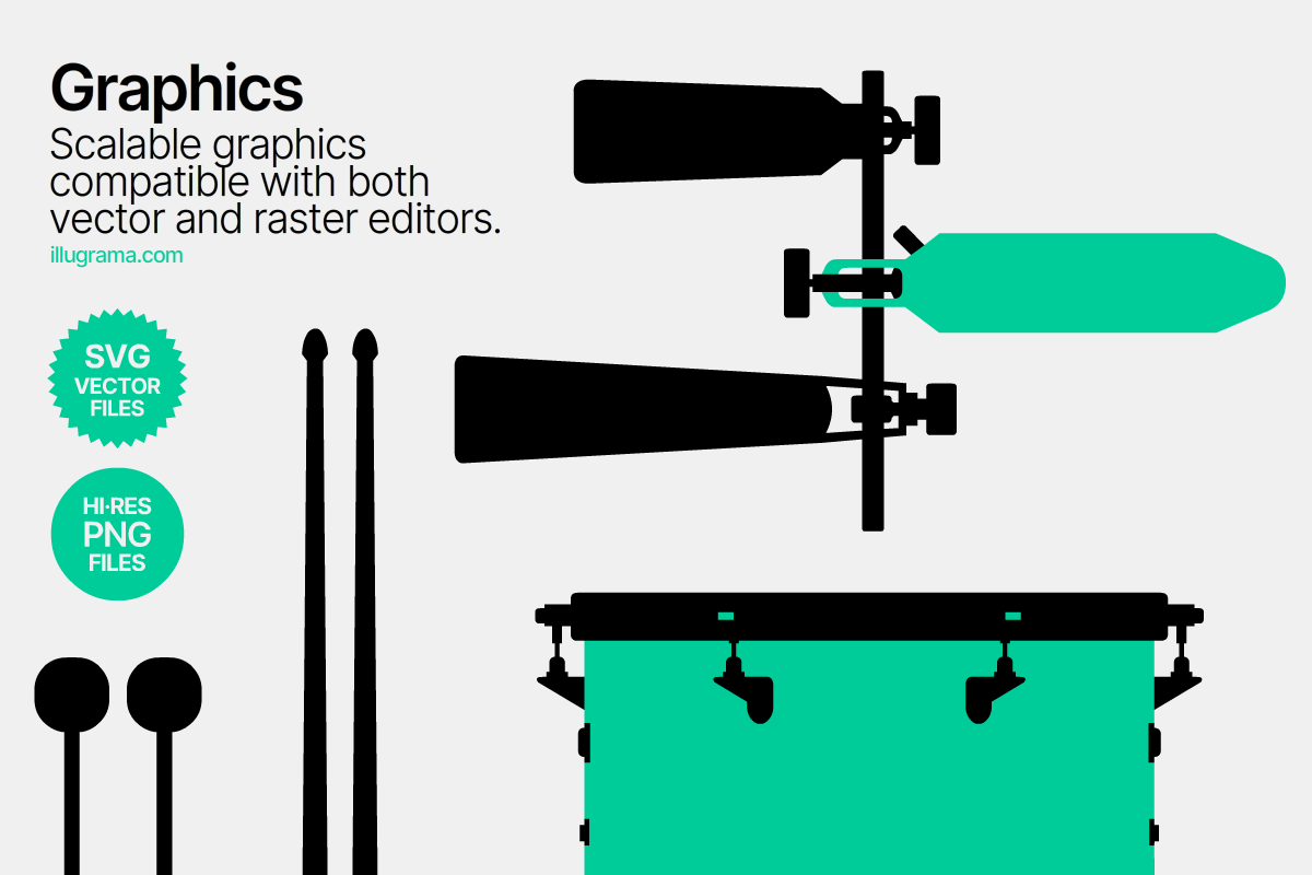 Musical Instruments - Graphics, an Object Illustration by illugrama (Photo 4 of 34)