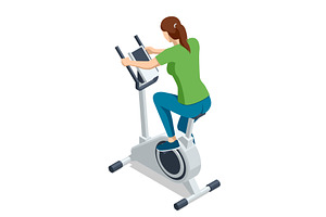 Isometric vector illustration of a, a Sport Illustration by Golden Sikorka