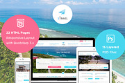 S-Travel - Travel and Tour Booking, a HTML Template by UInstrument (Thumbnail 1 of 8)