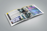 Square Portfolio Brochure, a Brochure Template by Template Shop (Thumbnail 3 of 10)
