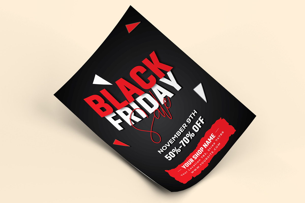 Black Friday Offer Flyer Template, a Flyer Template by Sharifull11 (Photo 3 of 3)