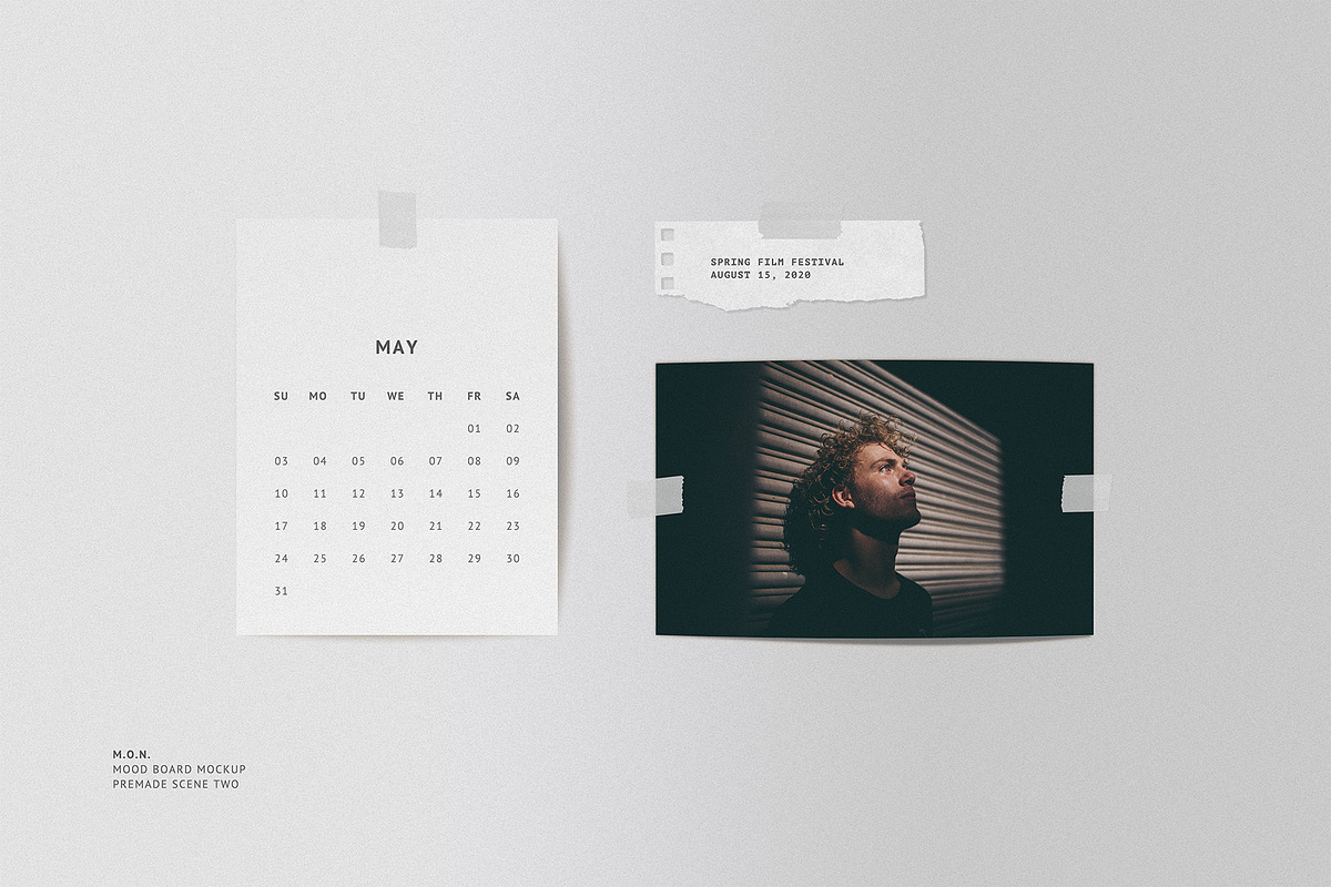 Emma: 7 Moodboard Scenes & Mockups, a Social Media Template by Artcoast Std. (Photo 3 of 9)