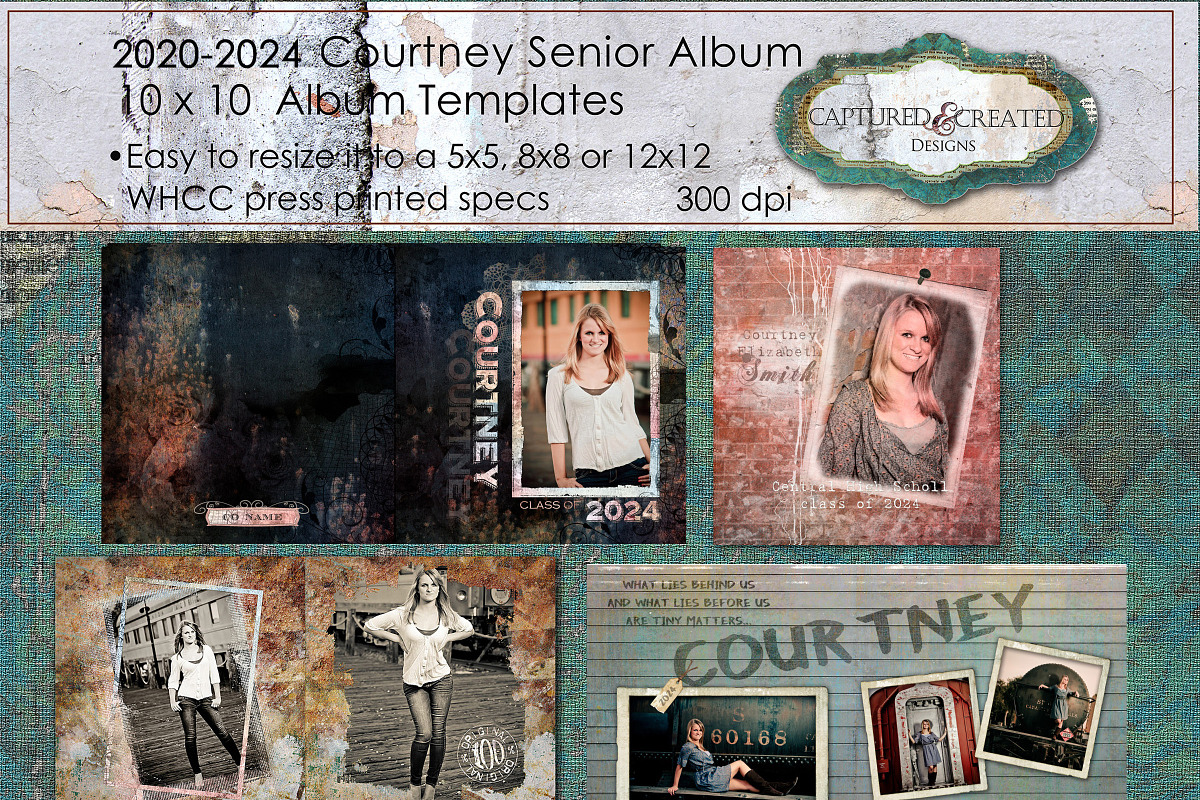 2020-2024Courtney 10x10 Senior Album