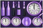 New Year 3D PNG Items Pack, an Object Graphic by pixaroma (Thumbnail 8 of 22)