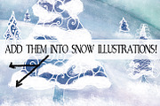 Soft Snowfall Texture, a Texture Graphic by Black Bunny Design Studio (Thumbnail 2 of 3)