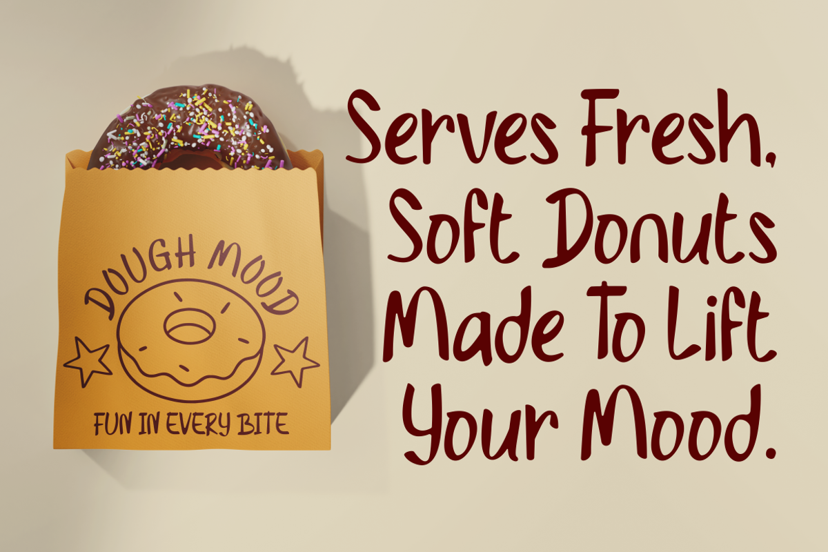 Sweet Bounce Round Font, a Font by PutraCetol Studio (Photo 2 of 5)
