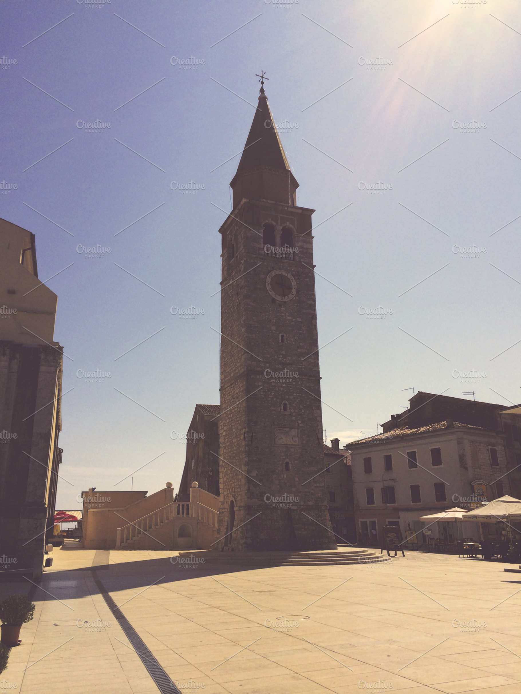 Lighthouse In Town Center