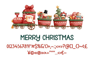 Christmas Winter Font