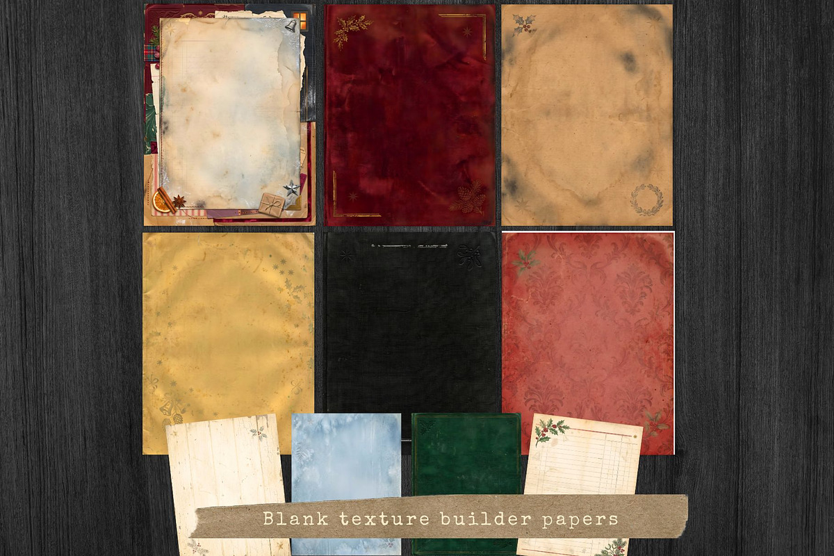Victorian Christmas Junk Journal KIT, a Seasonal Illustration by ThatsDesignArt (Photo 19 of 20)