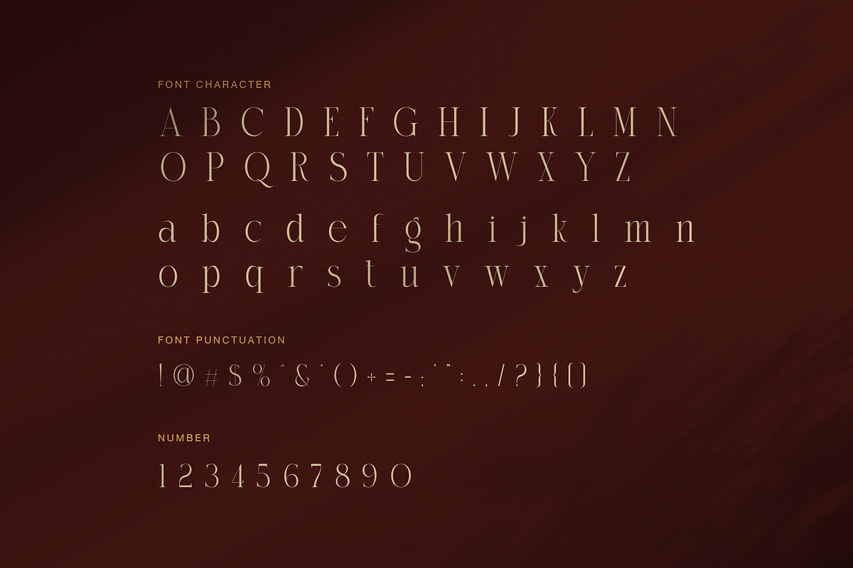 Given Elegant Serif Display Font, a Serif Font by Perfectype (Photo 7 of 8)